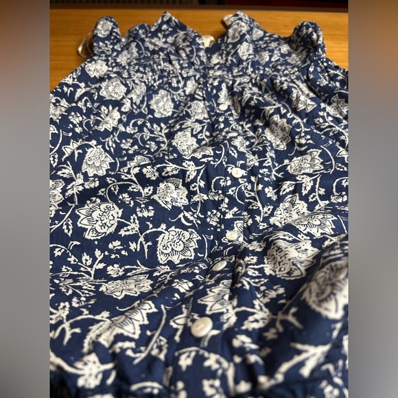 NWT Mon Coco- Mia Maxi in Color Indigo Floral. Size Medium - Picture 8 of 10